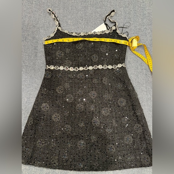 Elliatt Adeline Mini Party Dress In Black | size M - Picture 4 of 10